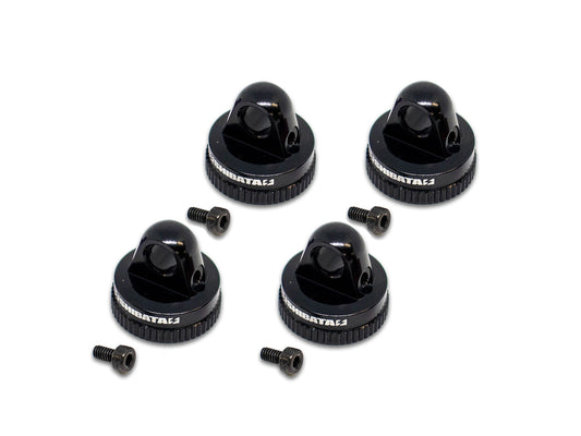 Pressure adjust aluminum damper cap / Black (4)