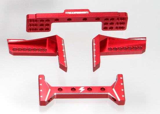 Height Adjustable Rear Damper Stay / Red